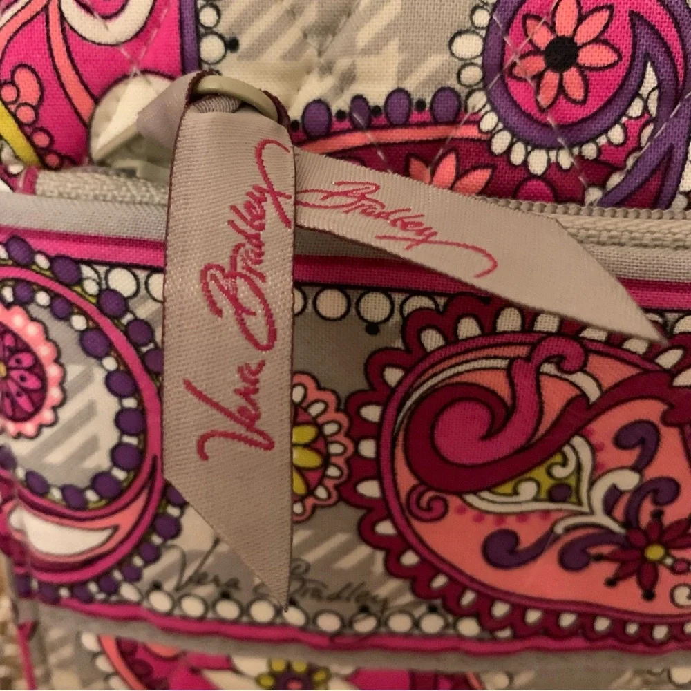 Vera Bradley Paisley Meets Plaid Mini Hipster Crossbody Bag